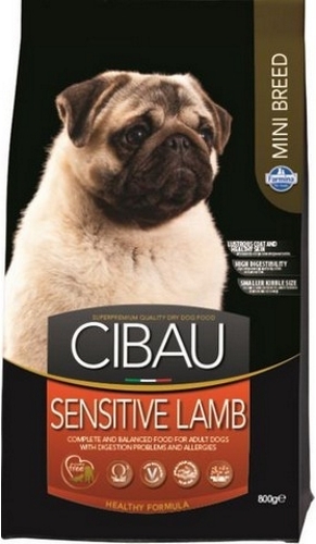 Farmina Cibau Sensitive Lamb Mini Для собак мелких пород с чувствительным пищеварением, ягненок (2,5 кг) зоомагазине gavgav-market