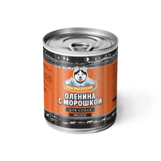 Погрызухин корм для собак Оленина с морошкой 338 гр зоомагазине gavgav-market