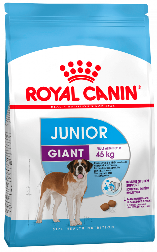 Royal Canin Giant Junior Корм для щенков с 8 до 18/24 месяцев (15 кг) зоомагазине gavgav-market