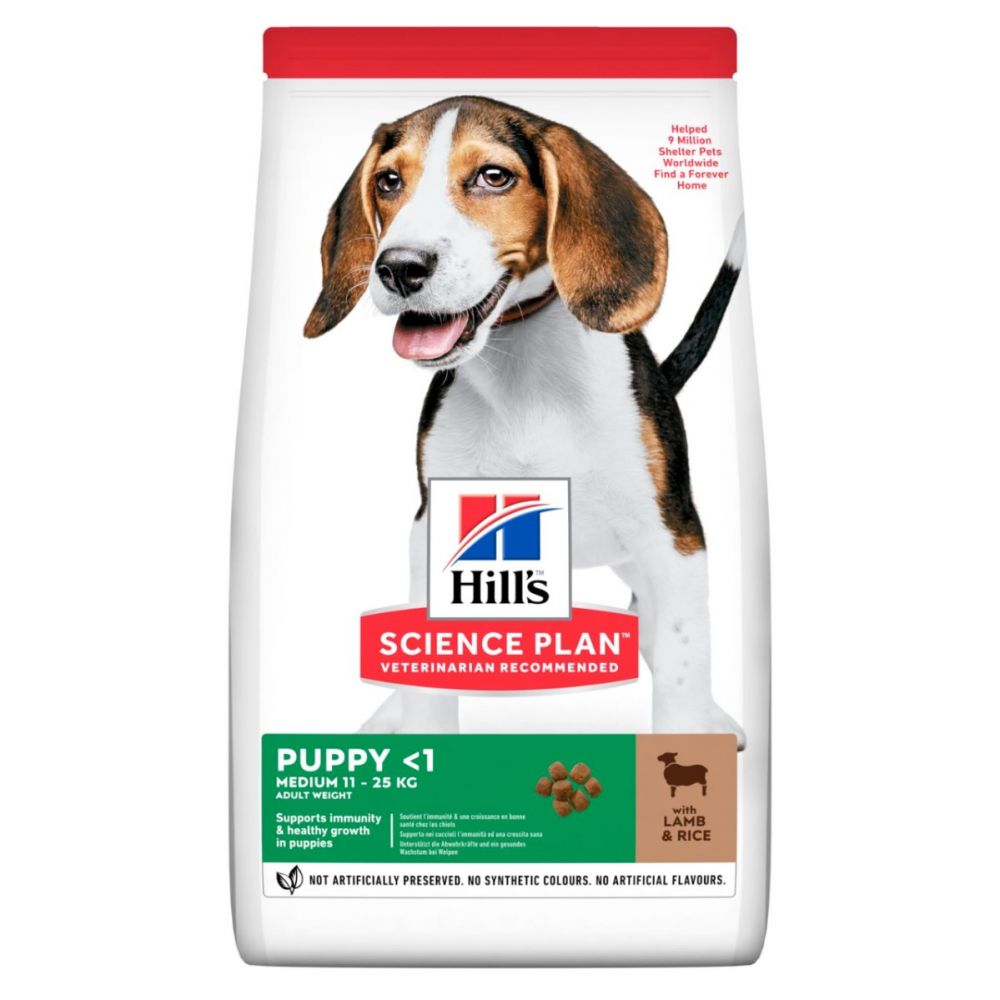 Hill's Puppy Healthy Development Lamb & Rice - Для щенков всех пород с ягненком и рисом (2,5 кг) зоомагазине gavgav-market