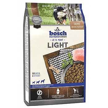 Bosch Light Полнорационный корм для собак, склонных к полноте и с избыточным весом (1 кг) зоомагазине gavgav-market