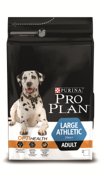 Pro Plan LARGE ADULT ATHLETIC Корм для собак крупных пород атлетического телосложения с курицей и рисом (3 кг) зоомагазине gavgav-market