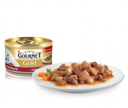 Gourmet Gold - Кусочки в подливке (с курицей и печенью) (85 г)