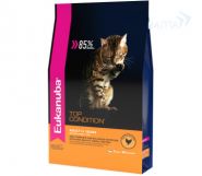 Eukanuba Top Condition Корм для взрослых кошек с домашней птицей (2 кг)