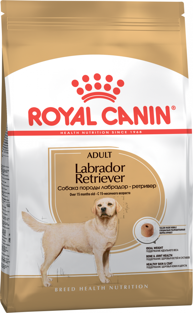 Royal Canin Labrador Retriever Adult Корм для собак породы лабрадор (12 кг) зоомагазине gavgav-market