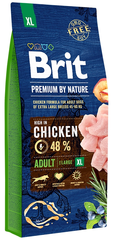 BRIT Premium by Nature Adult XL Корм для взрослых собак очень крупных пород (15 кг) зоомагазине gavgav-market