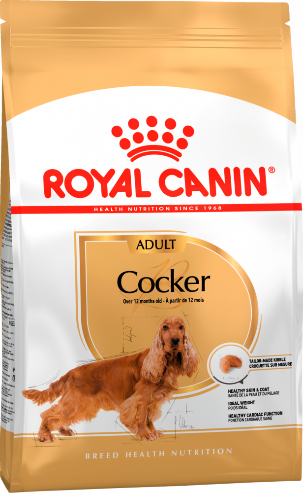 Royal Canin Cocker Adult Корм для собак породы кокер-спаниель (3 кг) зоомагазине gavgav-market
