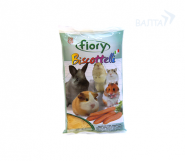 FIORY Biscottelli Бисквиты для грызунов с морковью (30 г) в зоомагазине gavgav-market