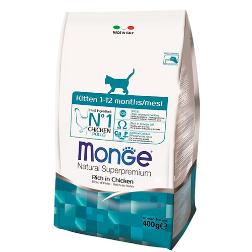 Monge Daily Line Kitten Корм для котят (400 г)курица в зоомагазине gavgav-market Monge Daily Line Kitten Корм для котят (400 г)курица в зоомагазине gavgav-market