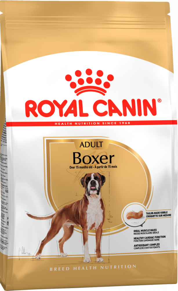 Royal Canin Boxer Adult Корм для собак породы боксер (12 кг) зоомагазине gavgav-market