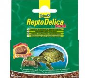 Tetra ReptoDelica Snack корм для водных черепах с дафнией гелевый блок (4х12г) в зоомагазине gavgav-market