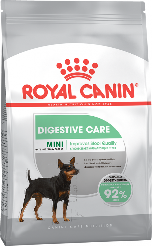 Royal Canin Mini Digestive Care Корм для собак мелких размеров с чувствительным пищеварением, 3 кг. зоомагазине gavgav-market