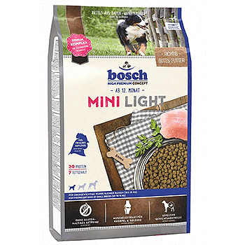 Bosch Mini Light Полнорационный корм для собак маленьких пород, склонных к полноте и с избыточным весом (1 кг) зоомагазине gavgav-market