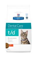 Hill's PD Feline t/d Dental Care Диетический корм при заболеваниях полости рта (1,5 кг)