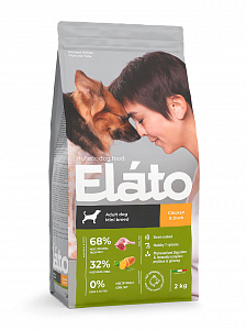 Elato Holistic Adult Dog Mini Chicken & Duck Корм для взрослых собак мелких пород с курицей и уткой 2 кг зоомагазине gavgav-market