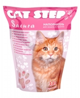 Cat Step Sacura Впитывающий силикагелевый наполнитель (3,8 л)