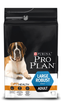 Pro Plan LARGE ADULT ROBUST Корм для собак крупных пород мощного телосложения с курицей и рисом (14 кг) зоомагазине gavgav-market