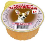 Зоогурман Мясное Суфле для собак "Кролик" 100гр зоомагазине gavgav-market
