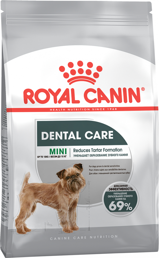 Royal Canin Mini Dental Care Корм для собак с повышенной чувствительностью зубов, 1кг зоомагазине gavgav-market