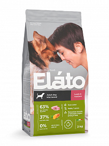 Elato Holistic Adult Dog Mini Lamb & Venison Корм для взрослых собак мелких пород с ягненком и олениной 2 кг зоомагазине gavgav-market