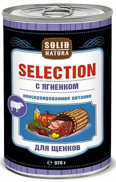 Solid Natura Selection Ягненок для щенков всех пород 0,97 кг зоомагазине gavgav-market Solid Natura Selection Ягненок для щенков всех пород 0,97 кг зоомагазине gavgav-market