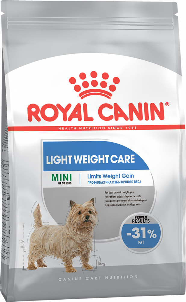 Royal Canin Mini Light Weight Care Корм для собак мелких размеров, склонных к избыточному весу, 1 кг. зоомагазине gavgav-market