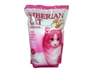 Сибирская кошка "Элита" Впитывающий силикагелевый наполнитель (розовый) (4 л)