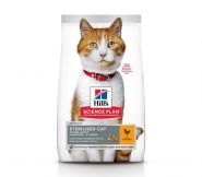 Hill's Feline Young Adult Sterilised Cat Chicken - Для стерилизованных кошек с курицей (3 кг)