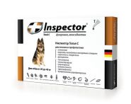 Инспектор Тотал С Капли от внешних и внутренних паразитов для собак от 25 до 40 кг