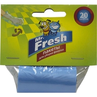 Mr.Fresh Пакеты для уборки фекалий, сменный рулон (20 шт.)