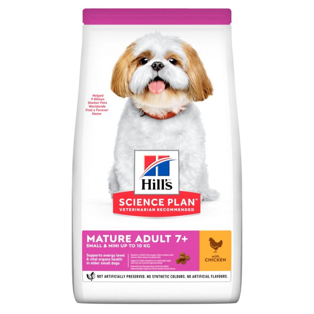 Hill's Canine Mature Adult 7+ Small & Mini - Для пожилых собак миниатюрных пород (1,5 кг) зоомагазине gavgav-market