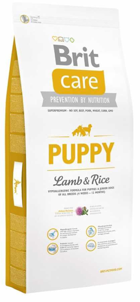 BRIT Care Puppy All Breed Lamb&Rice Для щенков всех пород c ягненком и рисом (12 кг) зоомагазине gavgav-market