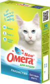 Омега Neo+ Мультивитаминное лакомство для кошек "Блестящая шерсть" (90 табл.)