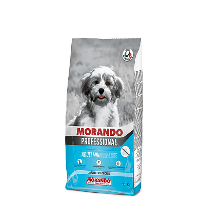 Morando Professional Cane PRO LINE Сухой корм для взрослых мелких пород собак с курицей 1,5кг зоомагазине gavgav-market