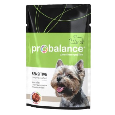 ProBalance Sensitive для взрослых собак с чувствительным пищеварением, пауч (85 гр ) зоомагазине gavgav-market