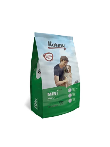 Karmy Mini Adult сухой корм для собак мелких пород старше 1 года Телятина 2 кг зоомагазине gavgav-market
