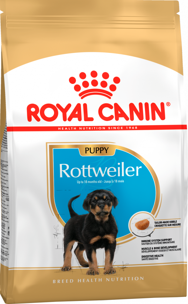 Royal Canin Rottweiler Puppy Корм для щенков ротвейлера (12 кг) зоомагазине gavgav-market