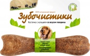 Зубочистики Косточка с кальцием со вкусом говядины для средних собак (95 г) зоомагазине gavgav-market