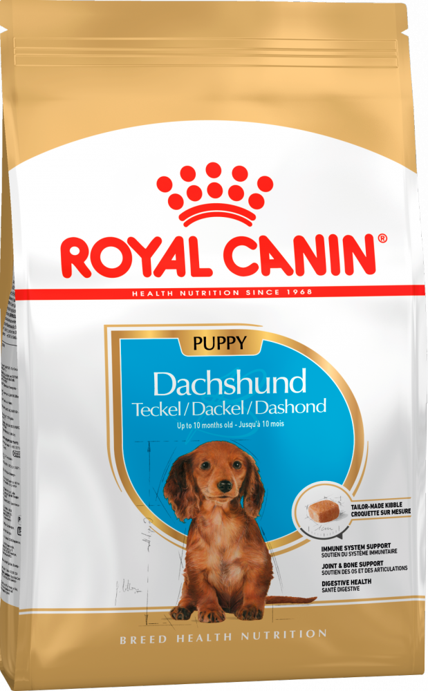 Royal Canin Dachshund Junior Корм для щенков таксы (1,5 кг) зоомагазине gavgav-market