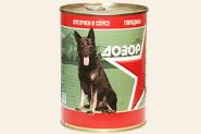 Дозор Консервы для собак Говядина, кусочки в соусе (970 г) зоомагазине gavgav-market