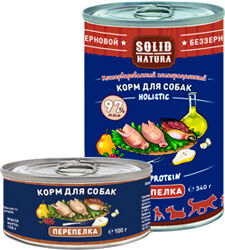 Solid Natura Holistic для собак всех пород Перепелка 0,1 кг зоомагазине gavgav-market Solid Natura Holistic для собак всех пород Перепелка 0,1 кг зоомагазине gavgav-market