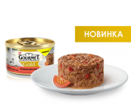 Gourmet Gold нежные биточки с говядиной и томатом (85 гр)