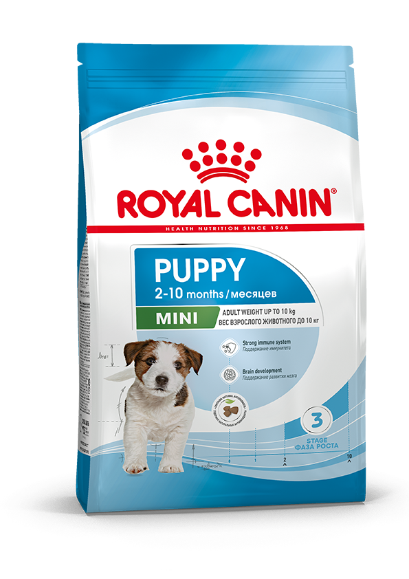 Royal Canin Mini Puppy Корм для щенков c 2 до 10 месяцев (800 г) зоомагазине gavgav-market