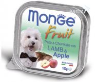 Monge Dog Fruit Консервы для собак ягненок с яблоком (100 г) зоомагазине gavgav-market